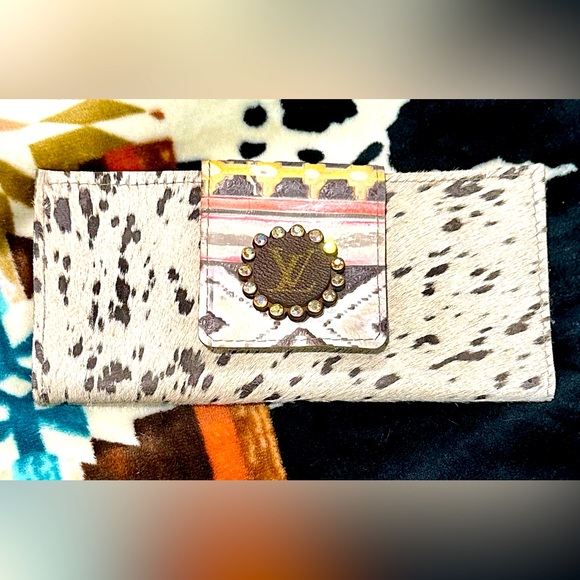 NWT Keep It Gypsy Gray Cowhide & Desert Aztec Leather Walket - Picture 14 of 14